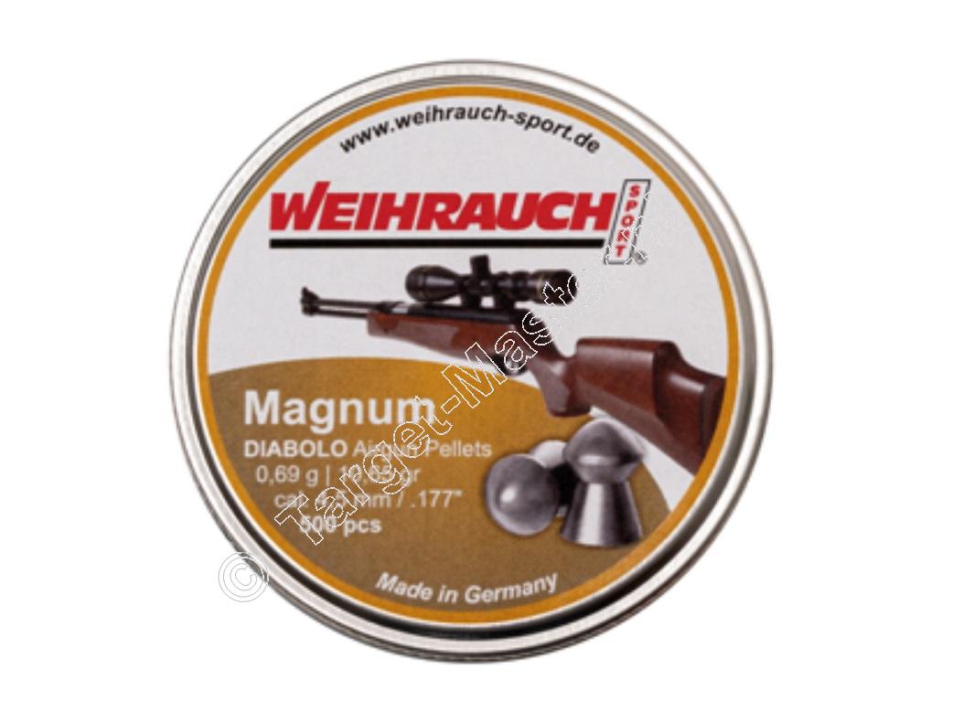 Weihrauch Magnum 5.50mm Luchtdruk Kogeltjes blikje 200